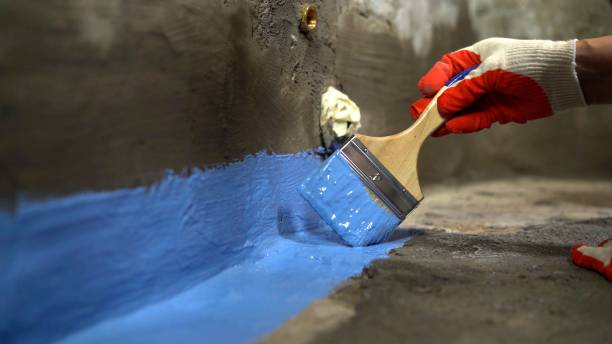 SJ Waterproofing Pros commercial waterproofing team near Cynthiana, KY